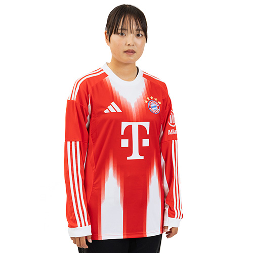 25-26 バイエルン・ミュンヘン HOME 長袖ユニフォーム／サッカー