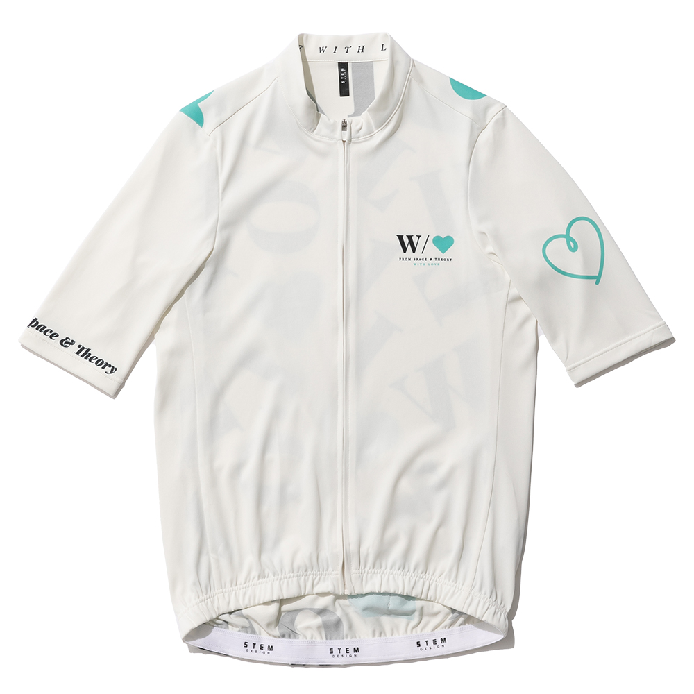 フルジップサイクルジャージ半袖 (RIDE with LOVE 限定コラボジャージ