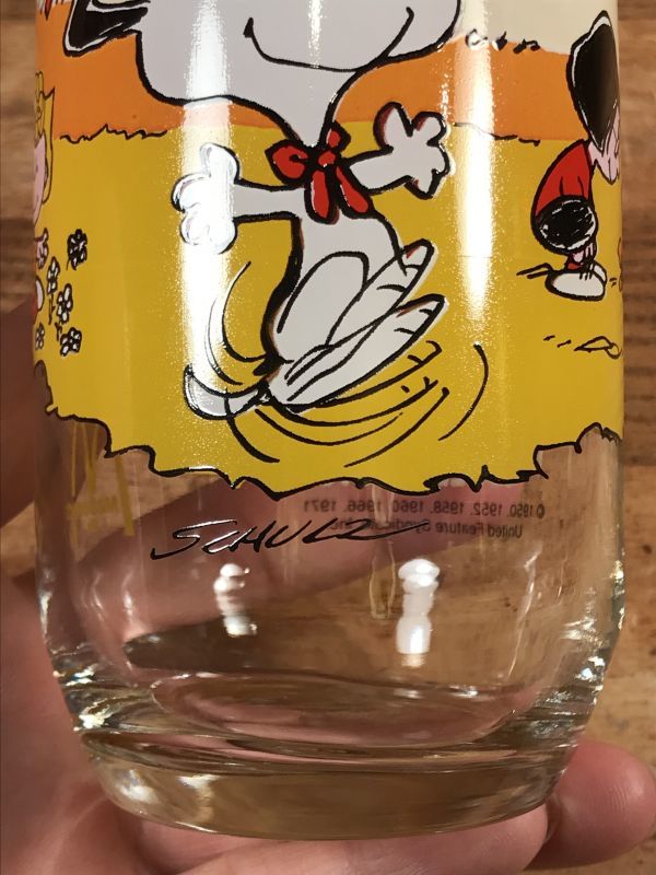 McDonald's Camp Snoopy Collection “Clvilization” Glass