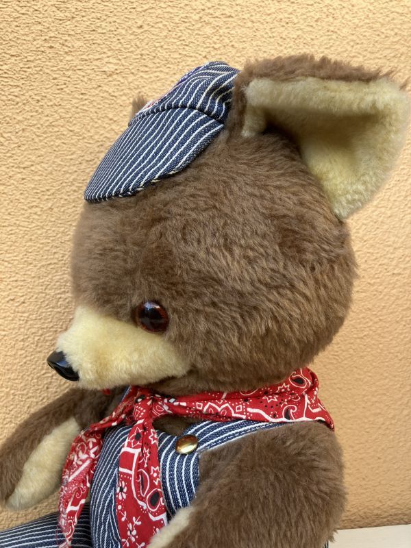 Union Pacific Hickory Denim Teddy Bear テディベア ビンテージ
