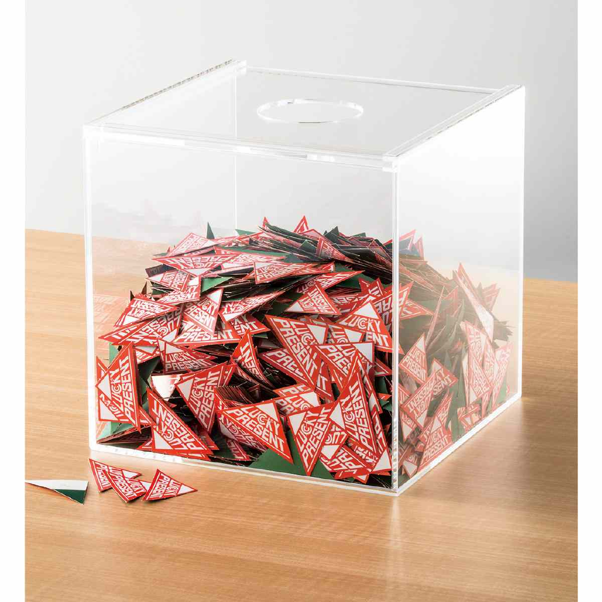 アクリル抽選箱