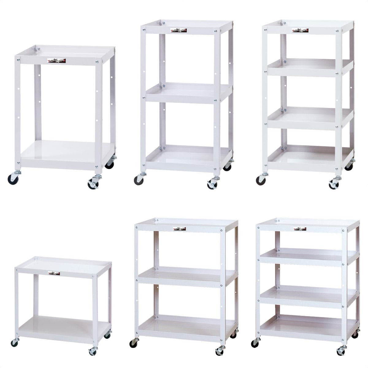 コンビニワゴン オープンタイプ 幅40×奥行40cm 2段