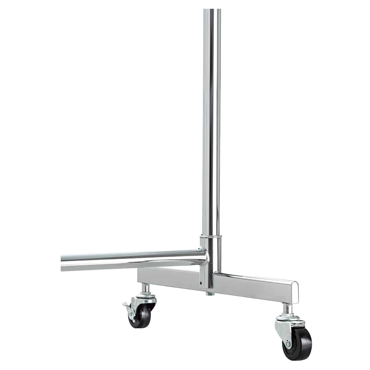 重量用2段ハンガーラック クローム〔ストエキオリジナル〕 幅90cmタイプ