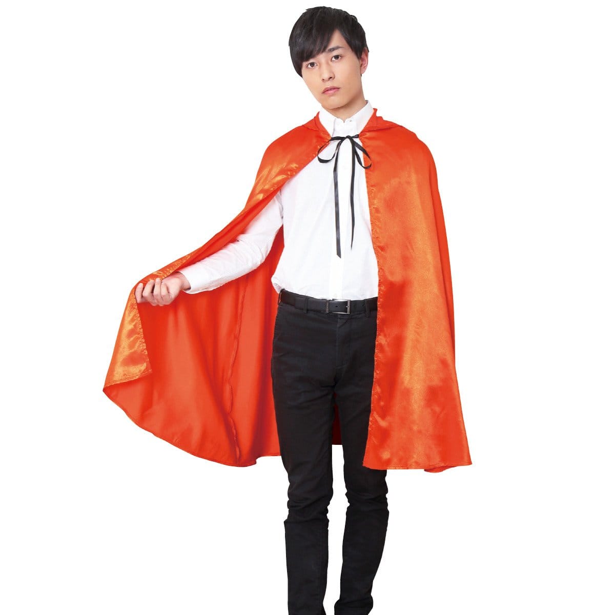 ハロウィンフードマント オレンジ