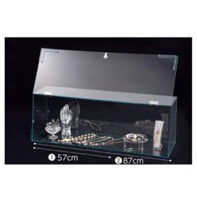 ショーケースボックス(鍵付き) 幅57cm