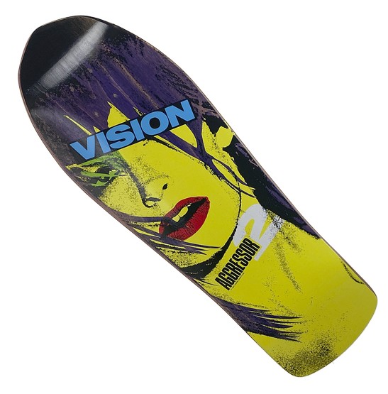 Vision Aggressor 2 Re-Issue w/ Modern Concave Purple Stain