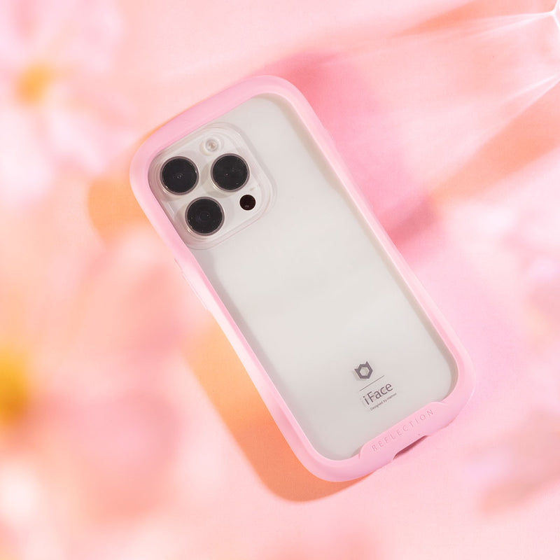 iPhone 15/15 Pro/14/13専用]iFace Reflection強化ガラスクリアケース