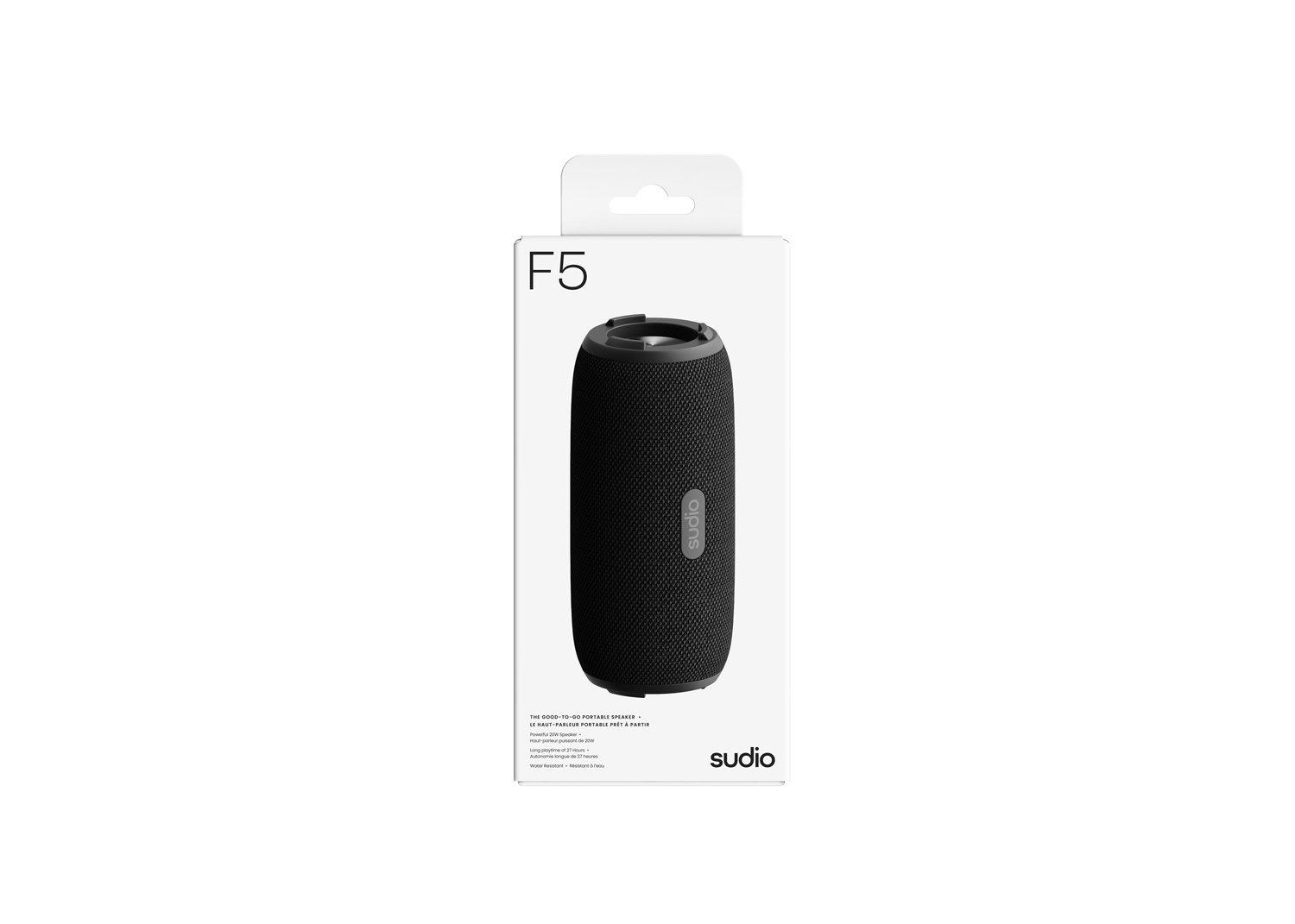 Sudio F5 Black - The Good-to-Go Portable Speaker