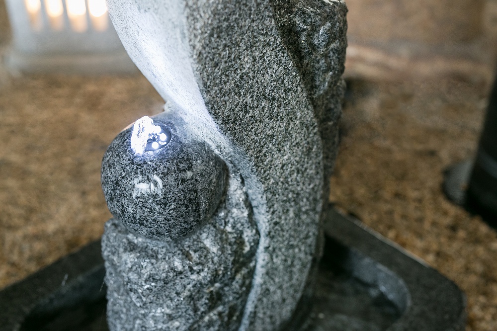 水のオブジェ№43の製品案内愛知県岡崎市の石灯篭・水鉢蹲など石材製品