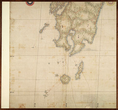 大日本沿海輿地全図中図（伊能中図） （東京大学）