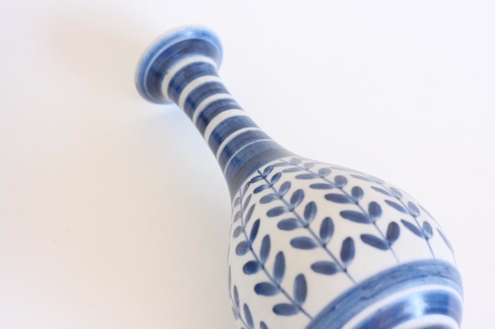 ARABIA アラビア 手彩色による絵付け花瓶