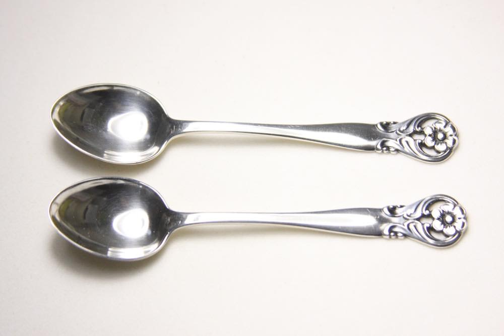 三越 純銀 SILVER950 ティースプーン シルバー Yahoo!オークション