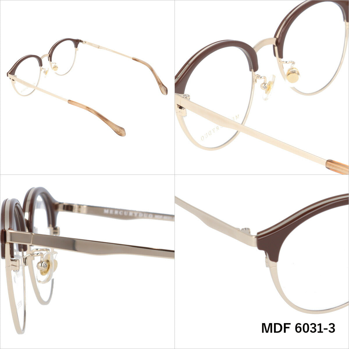 メガネ 眼鏡 度付き 度なし おしゃれ MERCURYDUO マーキュリーデュオ