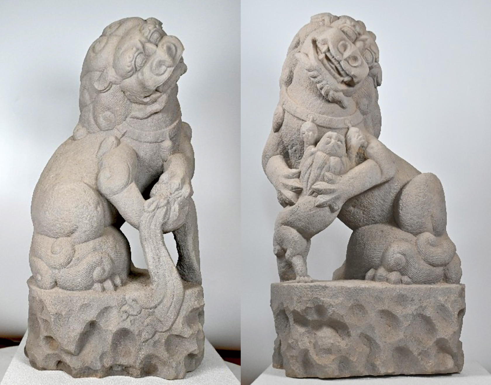 おもしろ小箱】No.272「初公開！ 中国からやって来た狛犬」 | 山口の