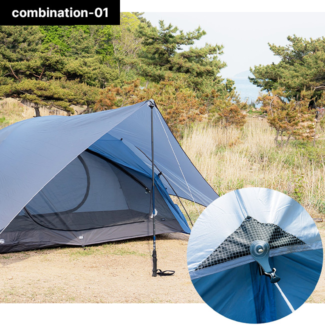 ZEROGRAM ゼログラム ナノタープ ULレクタ｜SUNDAY MOUNTAIN｜サンデー