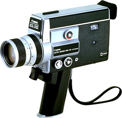 Canon 518 Super 8 / Auto Zoom Cine camera / Slow-motion