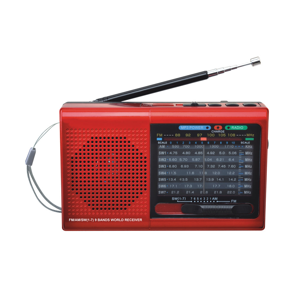 9 Band Radio With Bluetooth – Supersonic Inc