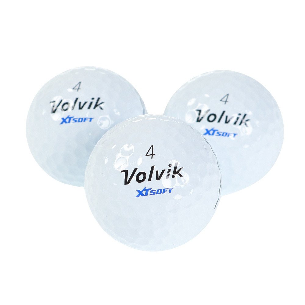 ボルビック（Volvik）（メンズ）ゴルフボール XT SOFT 23 WHT スリーブ