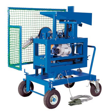 軟式用ピッチングマシン|ニッシンエスピーエム