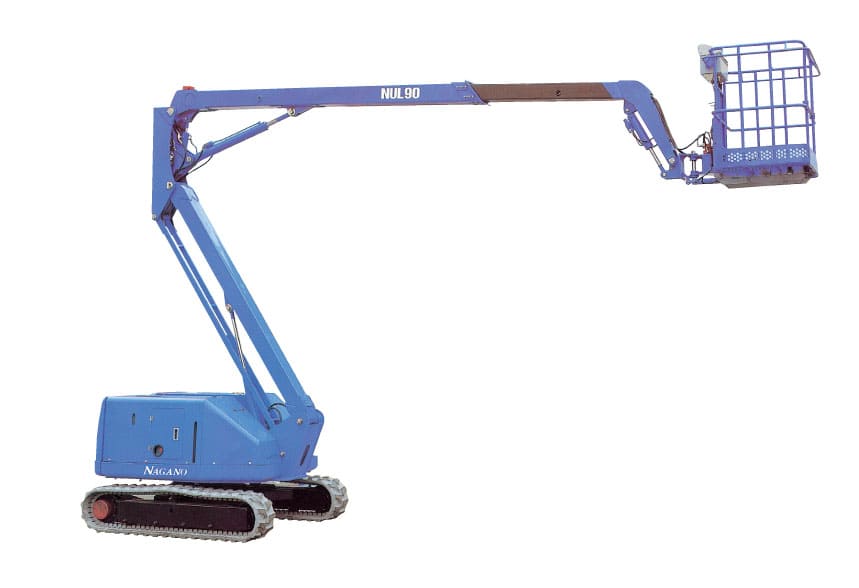 高所作業車／クローラ 9m/屈伸式/エンジン NUL090 | エスアールエス