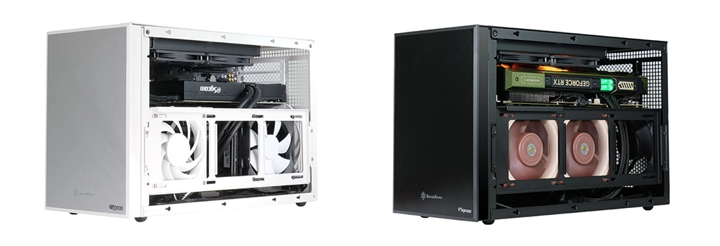 デュアル水冷にコンパクトなキューブ型モデルが登場！SILVERSTONEのPC