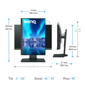 価格お問い合わせください】BenQ SW240 24.1型カラーマネジメント