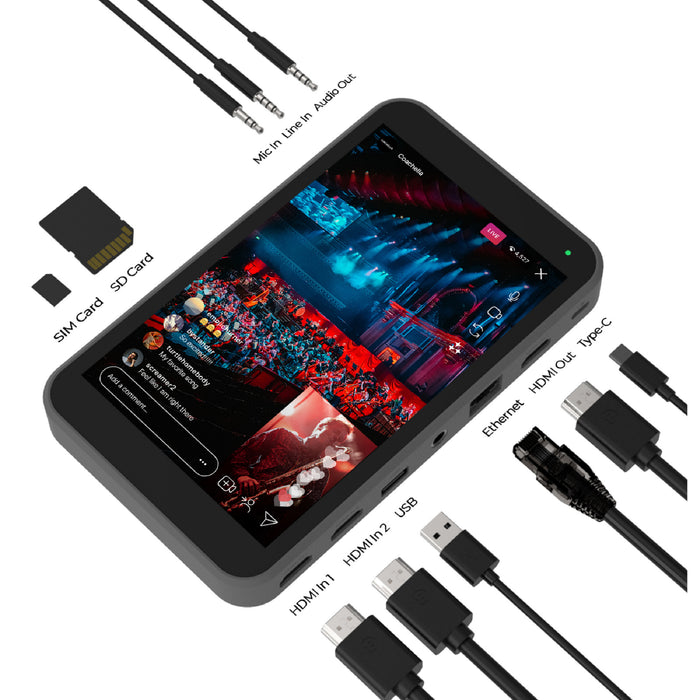 YoloLiv Instream 縦型ライブストリーミングエンコーダー - 業務用撮影