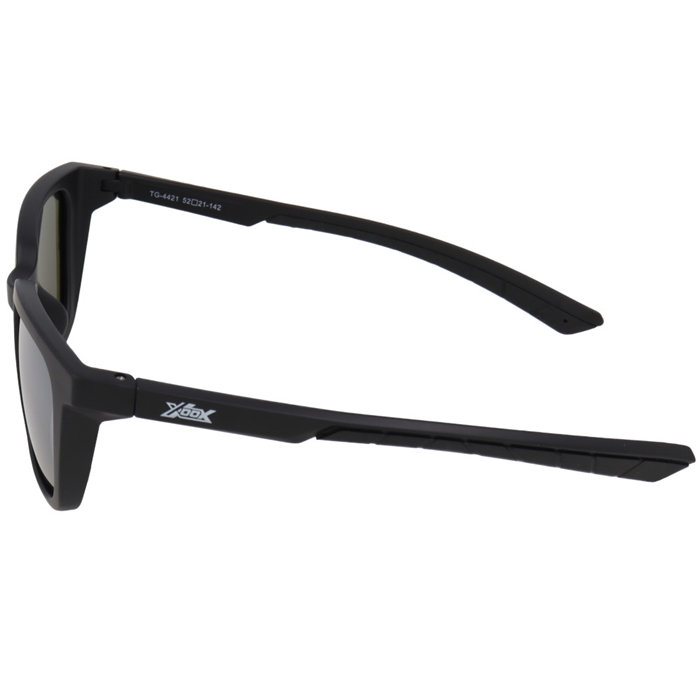 XOOX 偏光サングラス ウェリントンI型 グレー/ライトシルバーミラー