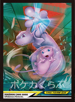 デッキシールド ミュウツー&ミュウ TAG TEAM GX