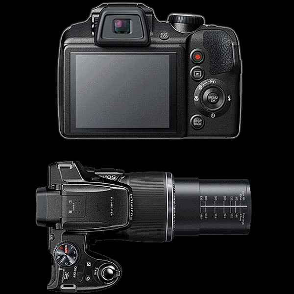 送料無料フジフイルムFINEPIX S9800「カメラ本体のみ」(光学50倍ズーム