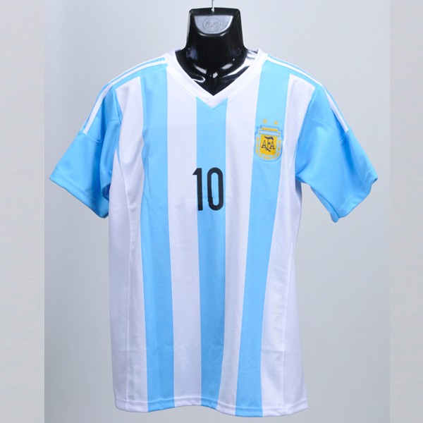 レプリカサッカープレイヤーシャツ「レギュラーサイズ」#10メッシ