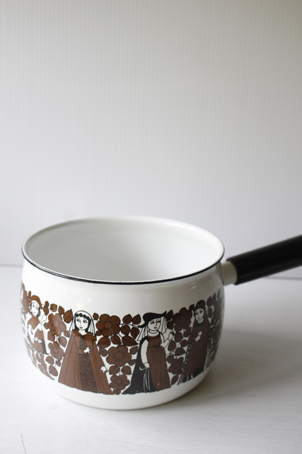 PetaPeta北欧雑貨ショップ＞＞Arabia Finel＞＞ホーロー片手鍋