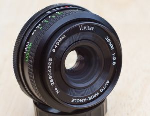 Vivitar auto wide angle (komine 28xxxx) 35mm F2.8 Lens Reviews