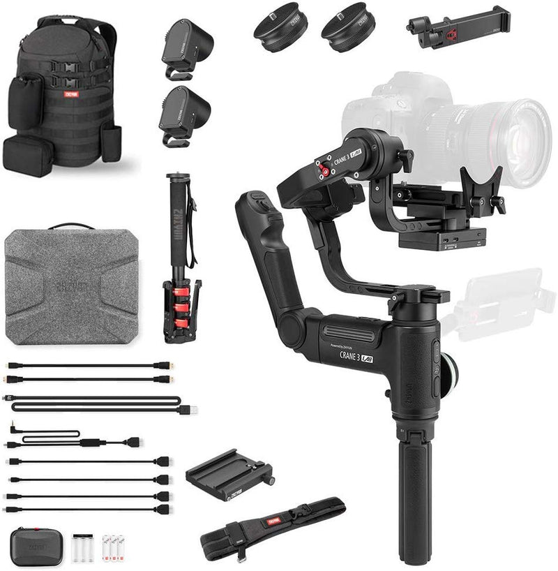 Zhiyun Crane3 LAB Handheld Stabilizer Creator Package| Pergear Gimbals
