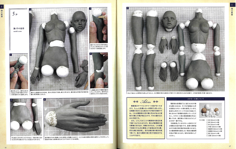 Yoshida StyleⅡ Ball Jointed Doll Making Guide - Products | PADICO