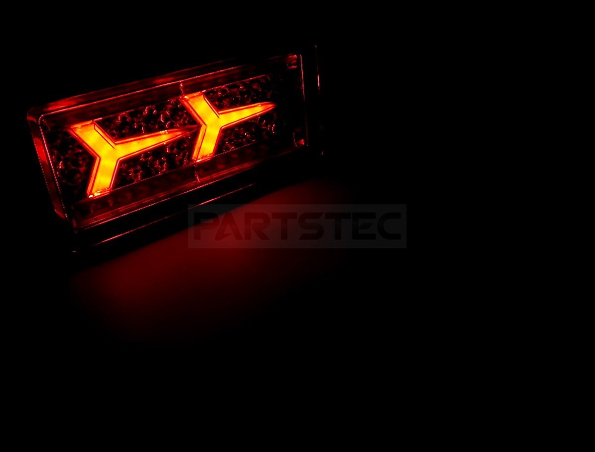 PARTSTEC - パーツテック / 24V トラック 汎用 LED テールランプ 左右