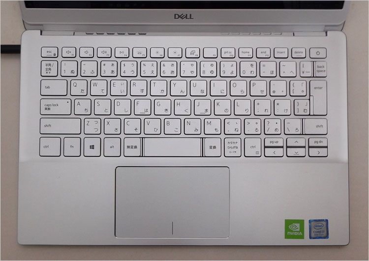 Inspiron 13-5390などで採用のキーボードパーツ