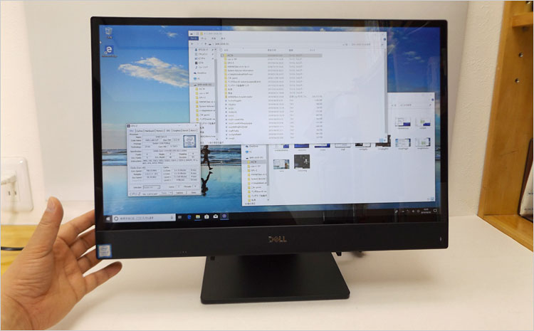 Core i3-8145U搭載！Optaneメモリー可能！Inspiron 22 3000 フレーム