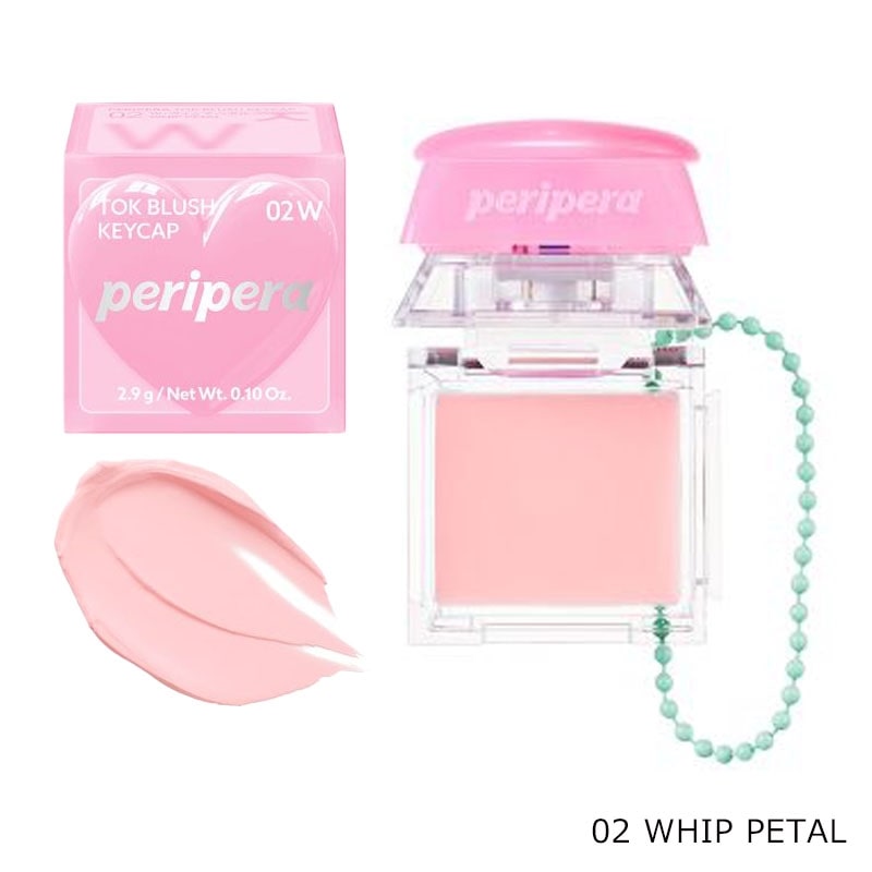 peripera ペリペラ トック ブラッシュ キーキャップ 01・02・05・06