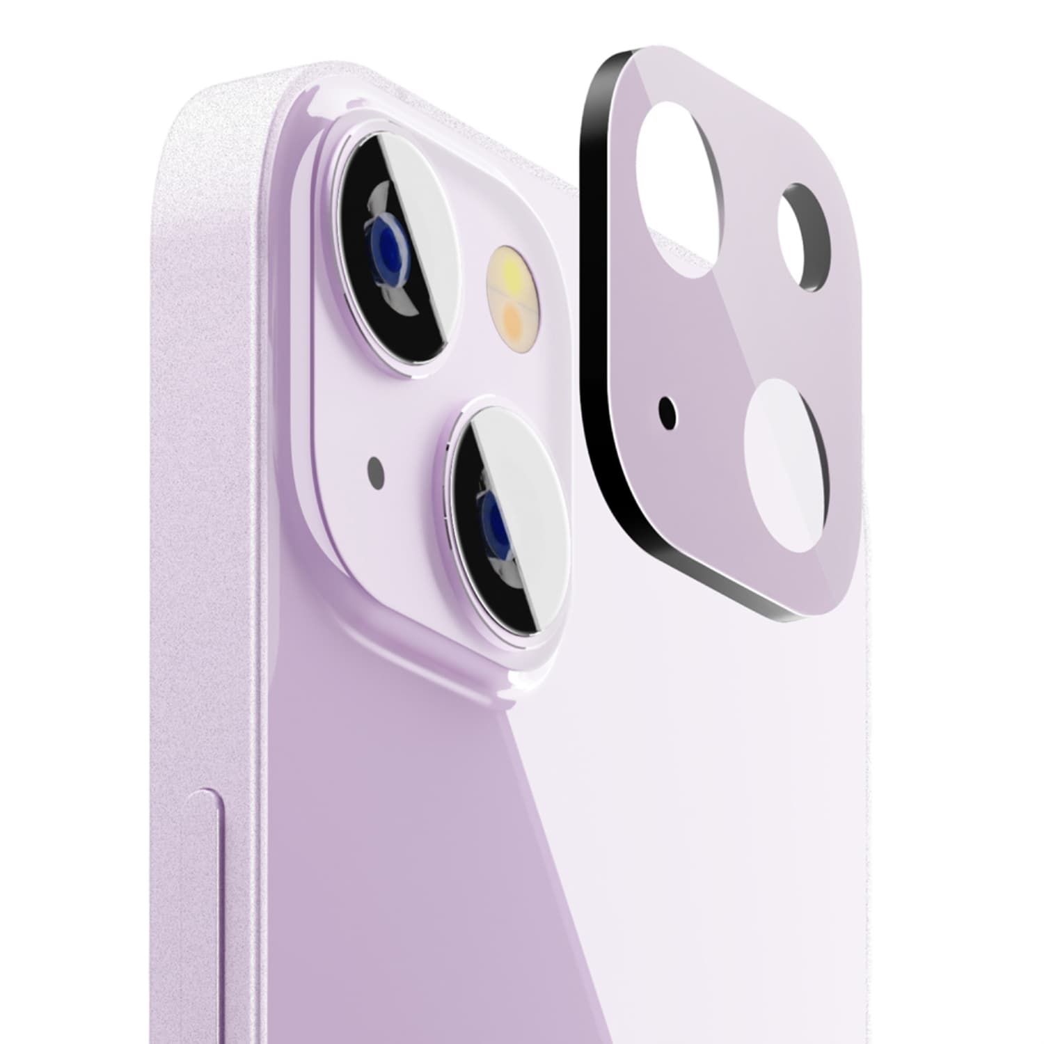 iPhone 14/14 Plus用 カメラフルプロテクター [パープル]｜株式会社PGA