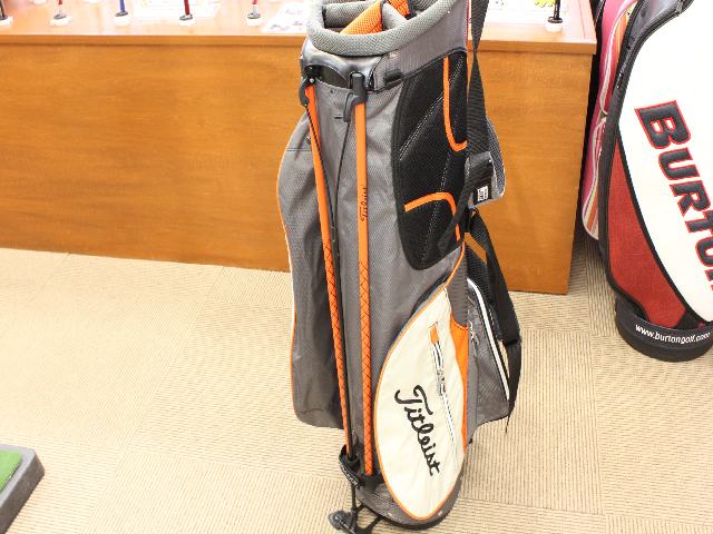 スタンドバッグ TB0SX6-018 グレー/オレンジ タイトリスト(Titleist