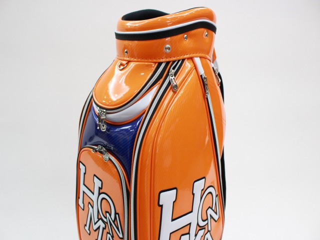 CB1908 オレンジ 未使用品 ホンマ(HONMA) キャディバッグ(CADDY BAG