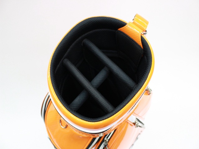 CB1908 オレンジ 未使用品 ホンマ(HONMA) キャディバッグ(CADDY BAG