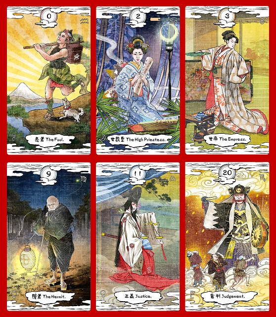 浮世浪漫タロット』（専用日本語解説書付き） 商品詳細｜タロット