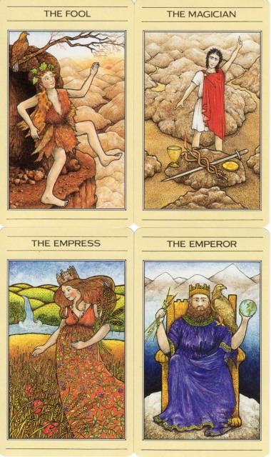 ミシックタロット（神話のタロット、神託のタロット）』1986年初版