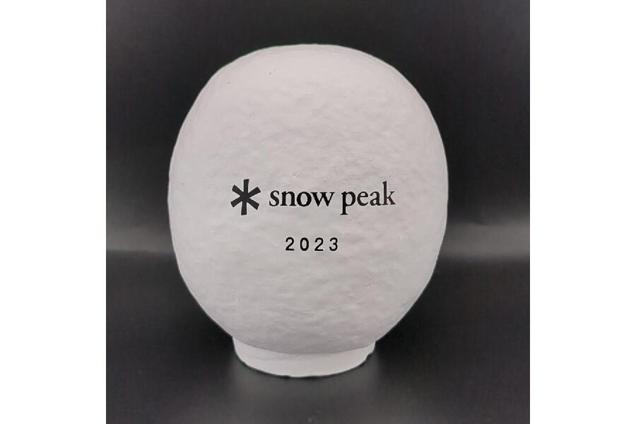 美品】snow peak スノーピーク 雪峰 2023 だるま 達磨 ホワイト 約