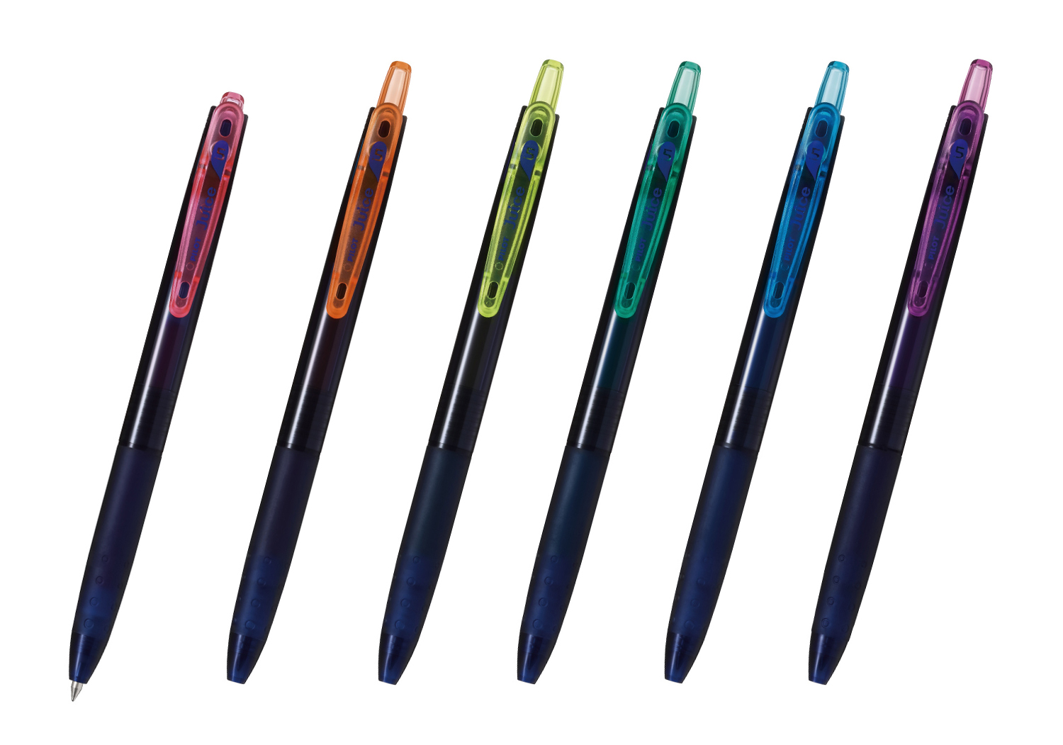 ゲルインキボールペン『ジュース ネオンカラー』発売 | プレスリリース