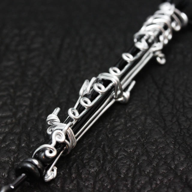 3D Wire Art オーボエ 100022 音楽雑貨・アクセサリー専門店