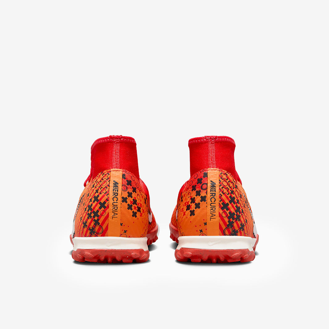 Nike Air Zoom Superfly IX Academy MDS Turf - Lt Crimson/Pale Ivory