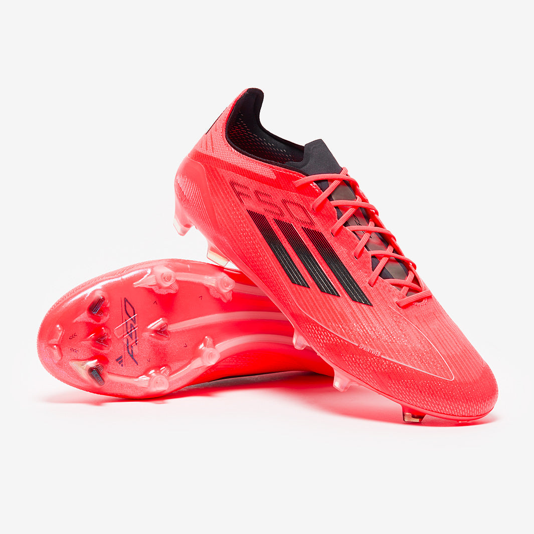 adidas F50 Elite Firm Ground - Turbo/Aurora Black/PlatIndoor Met
